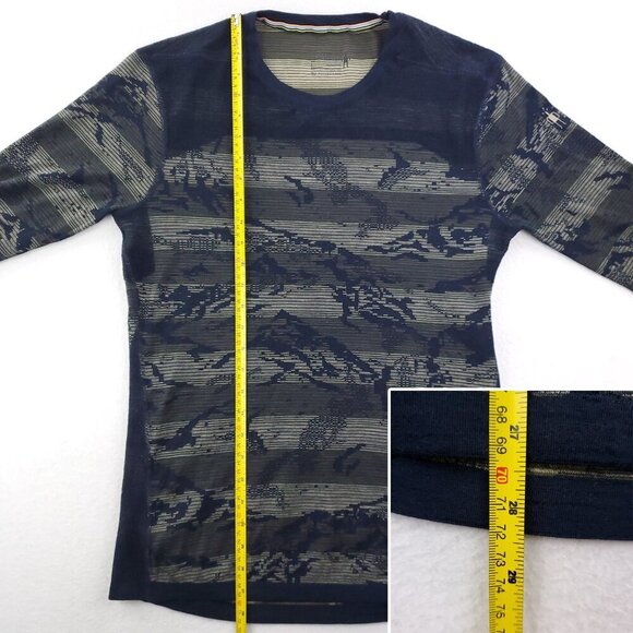 SmartWool Intraknit 200 Merino Crew Base Layer Wool Blend Top Men's Large - Picture 7 of 13